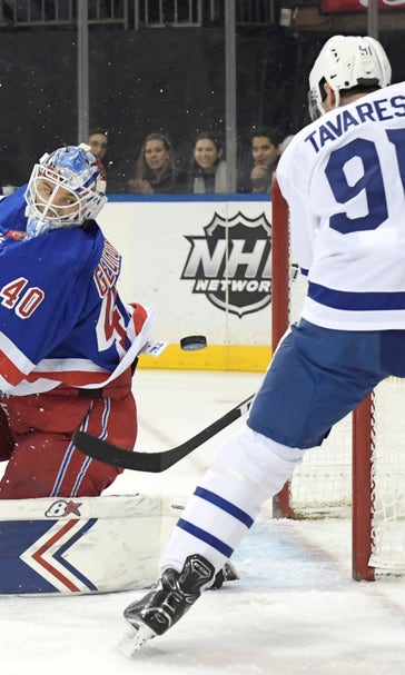 Georgiev’s 55 saves help Rangers cool off Leafs 4-1
